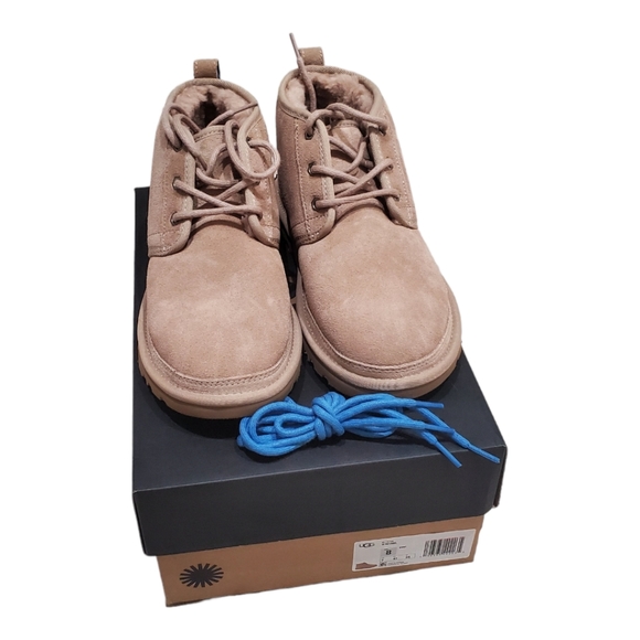 NWT UGG NEUMEL Sand Santorini Chukka Boots Ankle shoe NIB Mens 8 Womens … - Picture 1 of 10